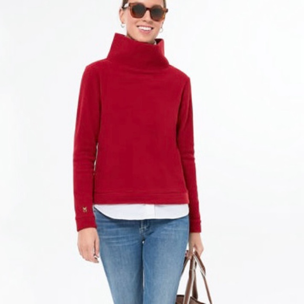 DUDLEY STEPHENS Tuckernuck Exclusive Rhythmic Burgundy Park Slope Sweater XS